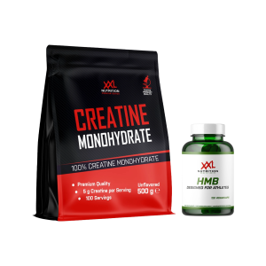 XXL Nutrition Nutrition Creatine + HMB Stack