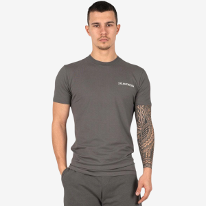 XXL Sportswear Essential Fitted T Shirt Dark Grey