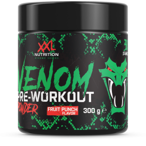 XXL Nutrition Nutrition Venom Pre Powder Fruit Punch 30 Doseringen